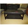 Image 1 : Bench with shelf in base - used