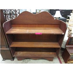 Wood book shelf - used
