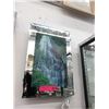 Image 1 : Back lit electric waterfall picture