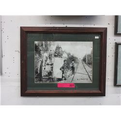 Reprint photograph of a vintage image