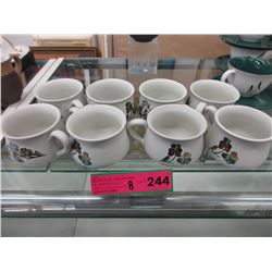 8 Denby mugs