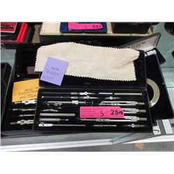 Vintage geometry sets & measuring tools