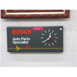 Bosch auto parts clock - used
