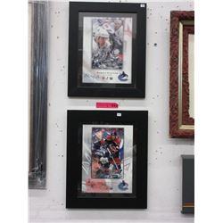 Markus Naslund & Todd Bertuzzi autographed photo's