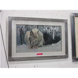 Robert Bateman print "Dozing Lynx"