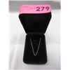 Image 2 : 10KT White Gold Ladies Necklace.