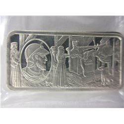 2.08 Troy Oz. - Proof Quality .925 Silver Art Bar