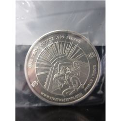 1 Troy Oz. - First Majestic Mint Silver Art Round