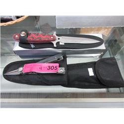 2 New knives & multi practic tools