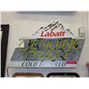 Image 1 : Labatt genuine draft electric sign