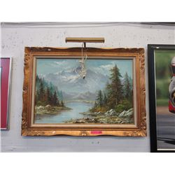 Signed oil painting