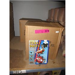 2 Cases of new gyro friction toy cars
