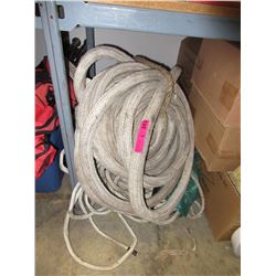4 Lengths of braided nautical rope