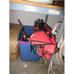 Tote of used tools