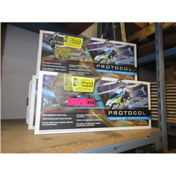 5 R/C helicopters