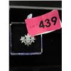 Image 2 : .925 Silver & Crystal dinner ring.