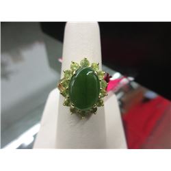 Gold plated .925 Silver dinner ring
