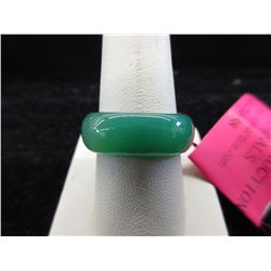 New - Jade band style ring - size 10