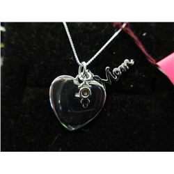 New - Sterling Silver charm style necklace