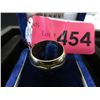 Image 1 : Gold plated wide band ring