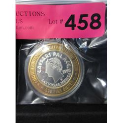 .999 Fine Silver $10 gaming token