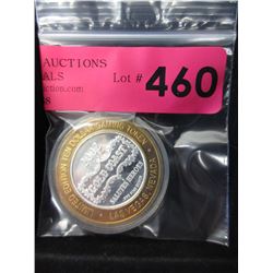 .999 Fine Silver $10 gaming token