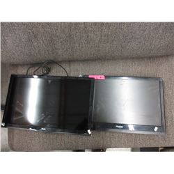 2 x 23" Haier monitors - used