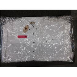 4 New white cotton shirts - size 3XL