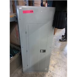 Used electrical breaker panel
