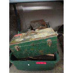 2 Totes of used tools