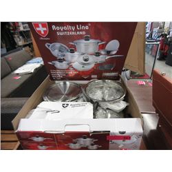 New - 16 Piece pot & pan set