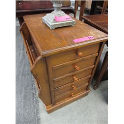 Wood end table - used