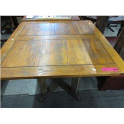 Teak patio table - used