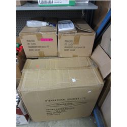 4 Cases of new kitchen ware