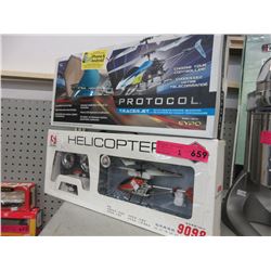 2 R/C helicopters - store returns
