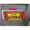 Image 1 : 5 Foreign license plates