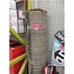 Brown shag carpet - used