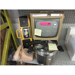 Vintage 12" Black & White TV & more