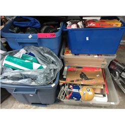 5 Boxes of used household goods