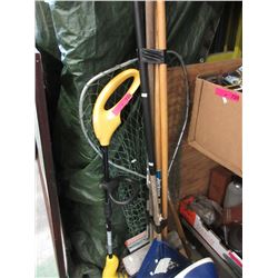 Yard tools, fishing tools & weed eater