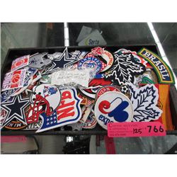 125 New Sports patches