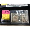 Image 1 : 1923 Canadian .25 cent bank note