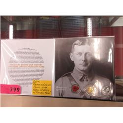 2015 Remembrance coins with story