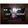 Image 2 : Try Shiner Bock Beers Framed Bar Mirror, 48"x32", Pick-Up Only, NO SHIPPING! Very Nice!