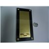 Image 1 : 1994 Denver Broncos 35 Years of Tradition Gold Ticket in Lucite Screwdown, 7"x3.5", Only 3500 Made