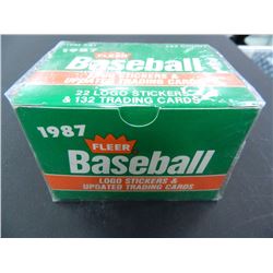 1987 Fleer Baseball Update Set, 132 cards, unopened