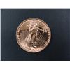 Image 1 : One Ounce .999 Fine Copper Bullion Round with St. Gaudens