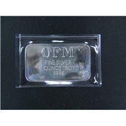 One Ounce Fine Silver Bullion Ingot