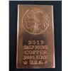 Image 1 : 1/2 Pound .9995 Fine Copper Bullion Bar