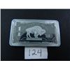 Image 1 : One Ounce Fine Zinc Bar, .999 Fine, Buffalo